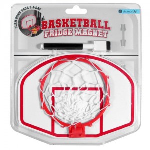 Dry Erase Basketball Magnet